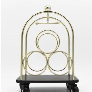 Bellhop luggage cart wine cart